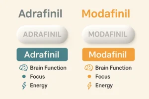 Read more about the article Adrafinil vs Modafinil – Key Differences, Effects & What to Choose