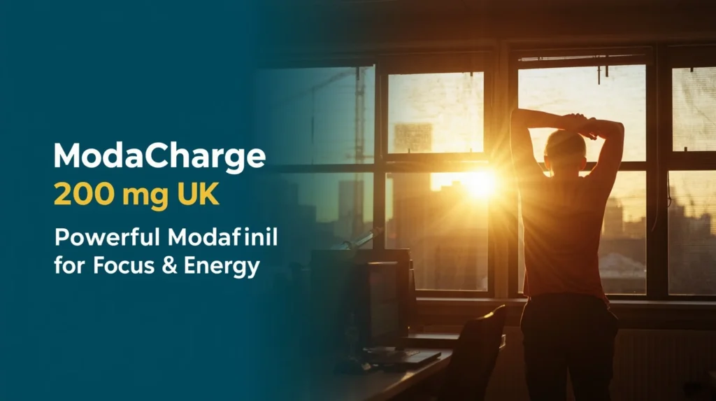 Buy ModaCharge 200 mg UK – Premium Modafinil for focus, energy, and mental performance.