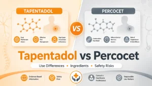 Read more about the article Tapentadol vs Percocet: Important Differences in Use, Strength, and Risks